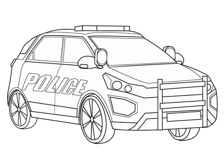 Gratis politieauto voor kinderen