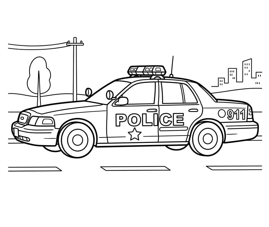 Gratis politieauto