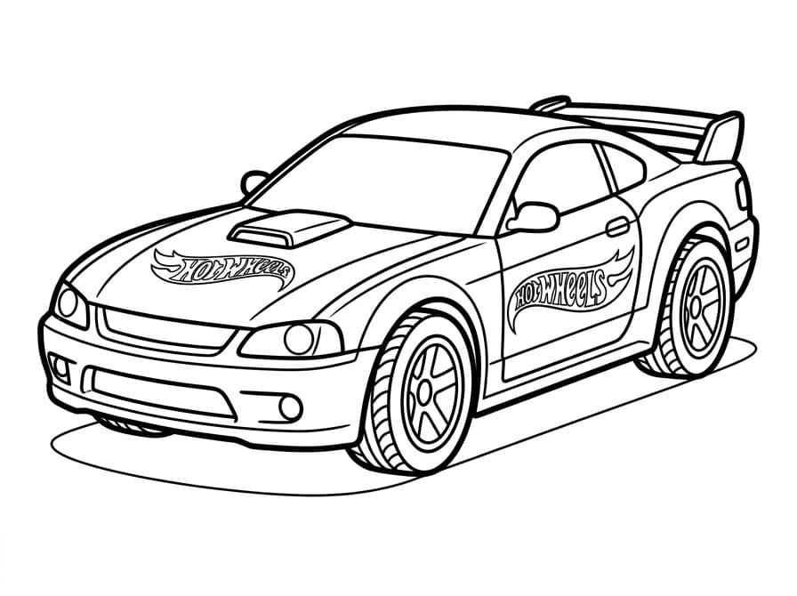 Gratis printbare Hot Wheels