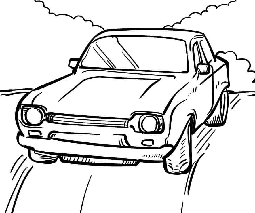 Gratis printbare auto