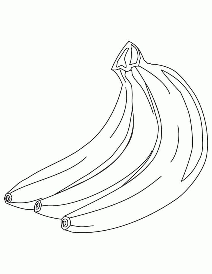 Gratis printbare banaan