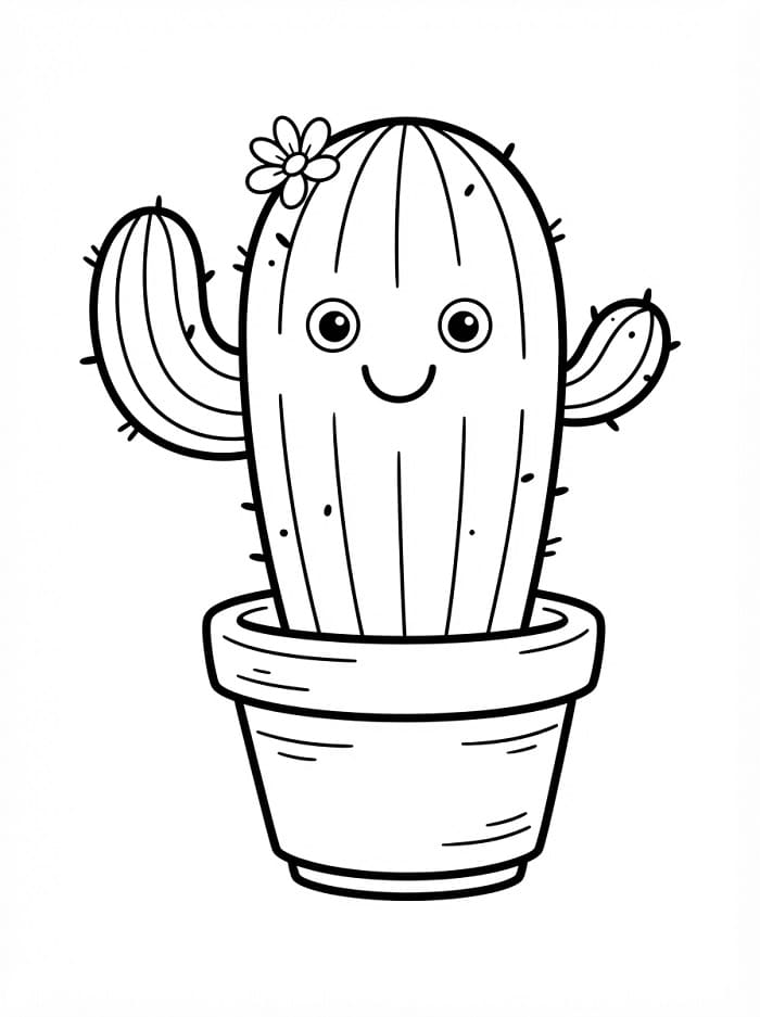 Gratis printbare cactus