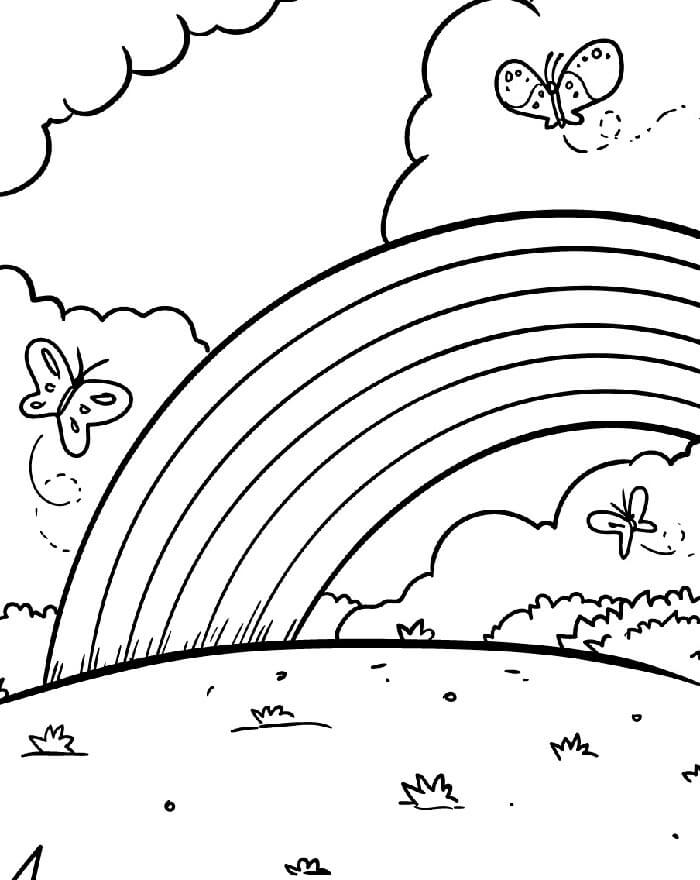 Gratis regenboog voor kids