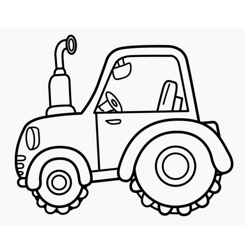 Gratis tractor voor kinderen