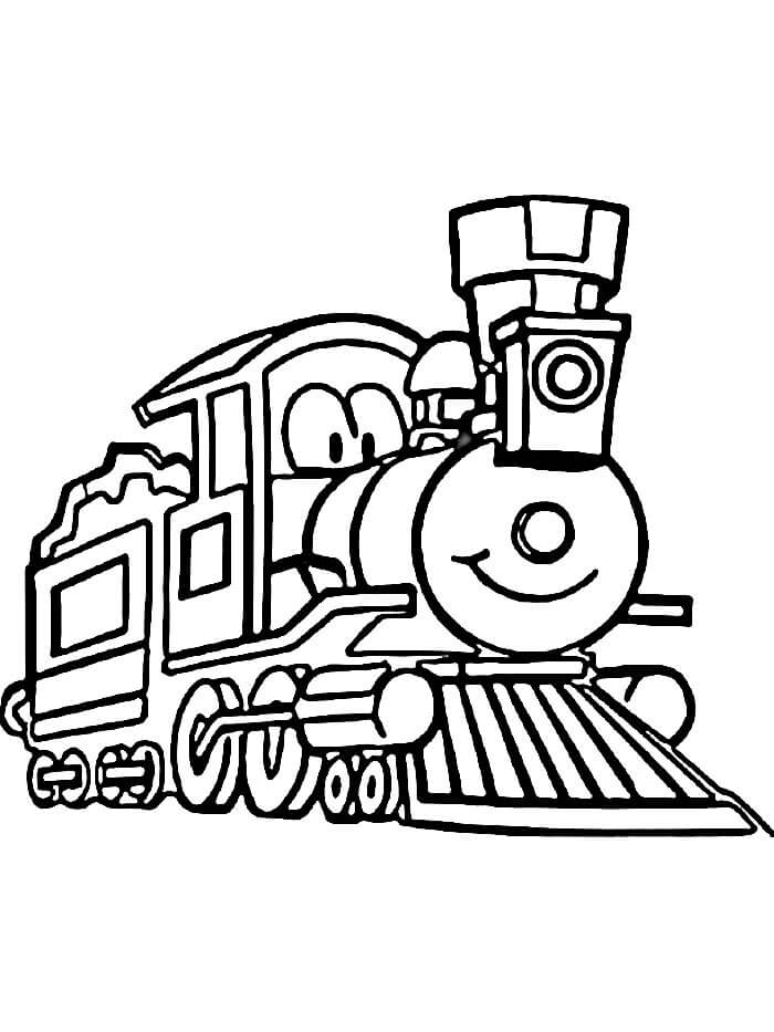 Gratis trein om te printen
