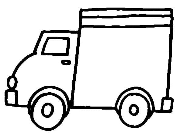 Gratis vrachtwagen printbaar