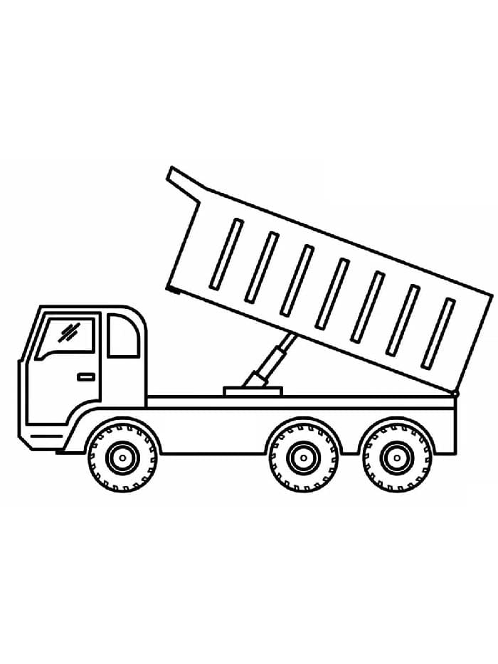 Gratis vrachtwagen voor kinderen