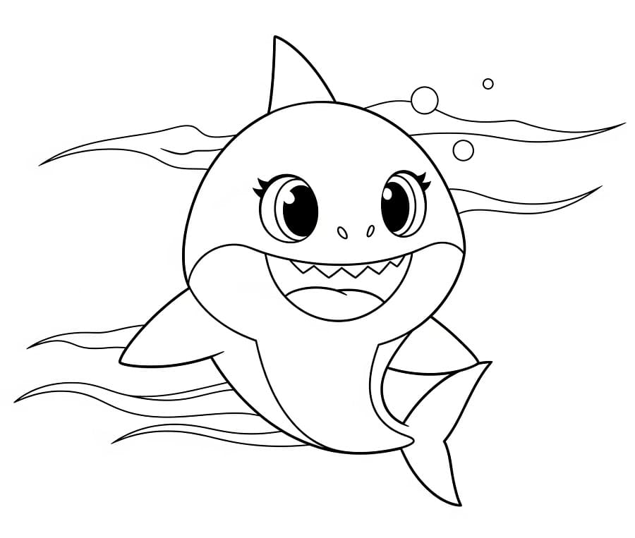 Heel Schattige Baby Shark