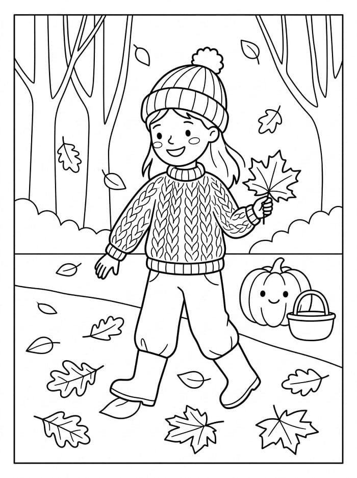 Herfst om af te drukken