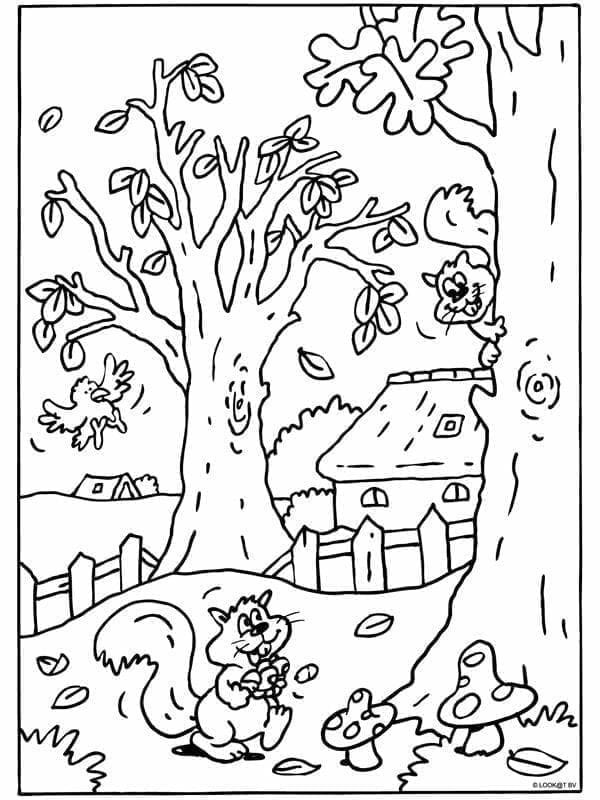 Herfst voor kinderen van 2 jaar