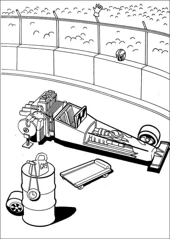 Hot Wheels afdrukbare afbeelding