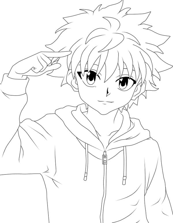 Hunter x Hunter Gratis Afdrukbaar