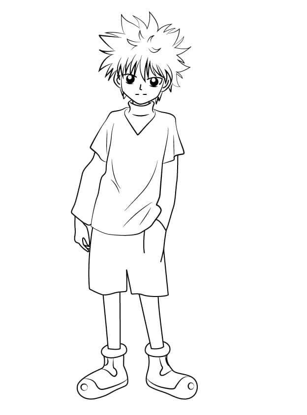Hunter x Hunter om Uit te Printen