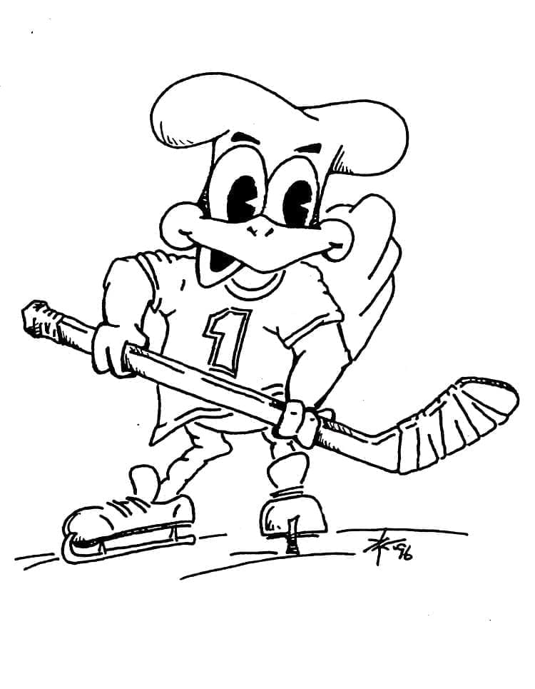 IJshockey om Uit te Printen