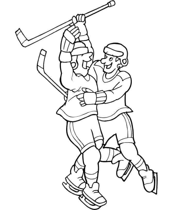 IJshockey om af te Drukken