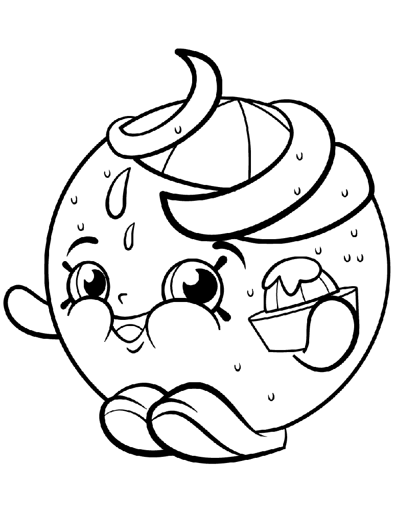 Juicy Orange van Shopkins