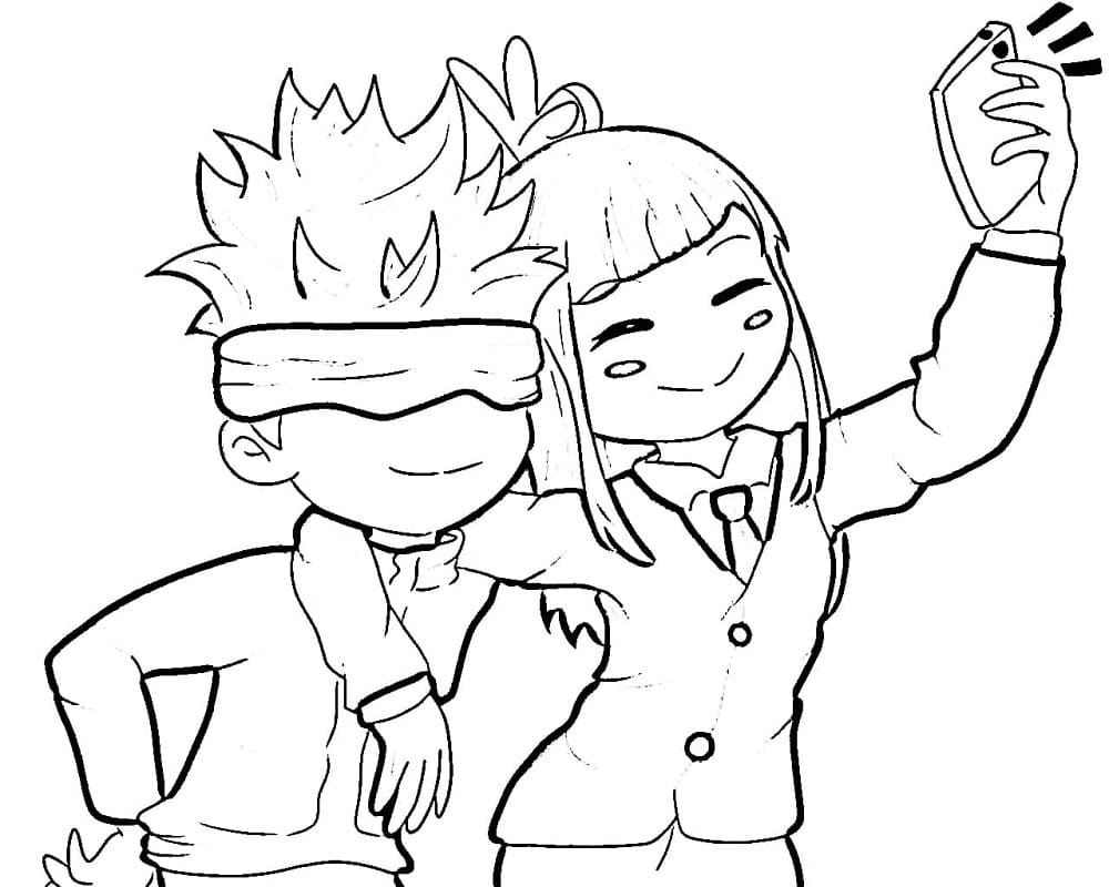 Jujutsu Kaisen om af te Drukken