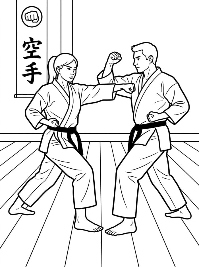 Karate Beoefenen