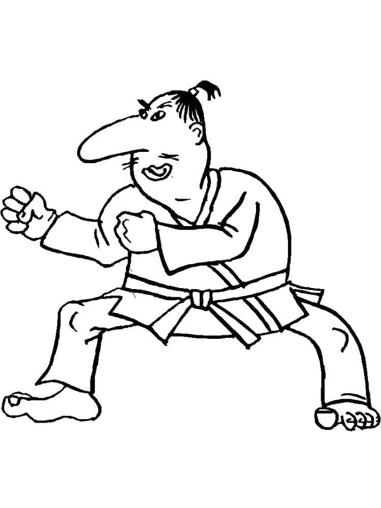 Karate Gratis Afdrukbaar