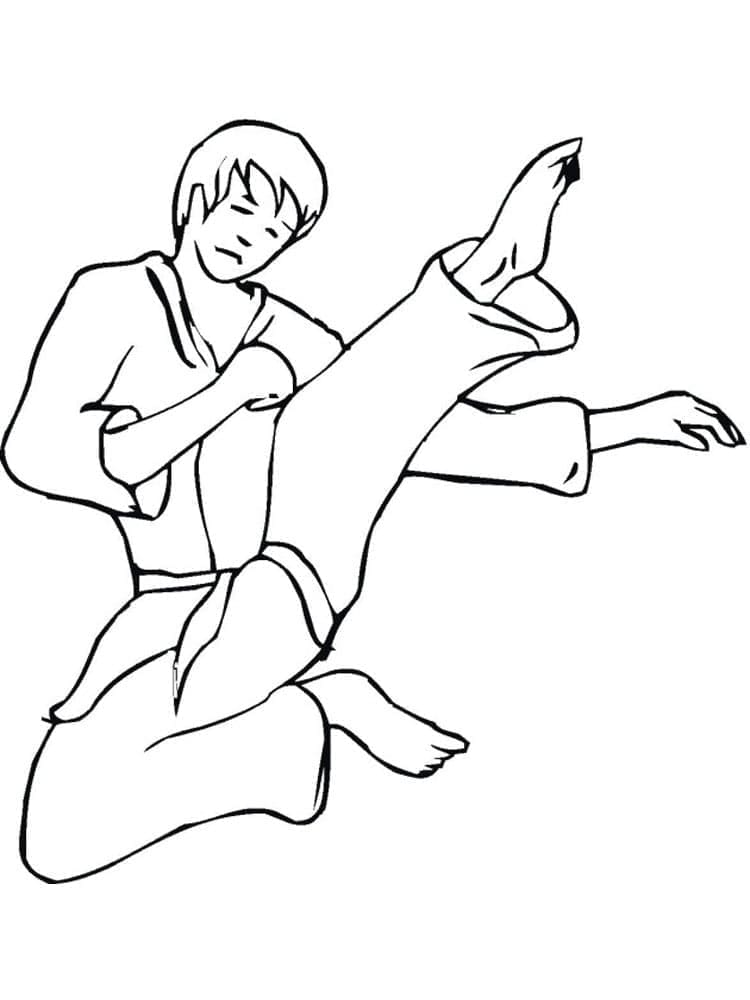 Karate om Uit te Printen