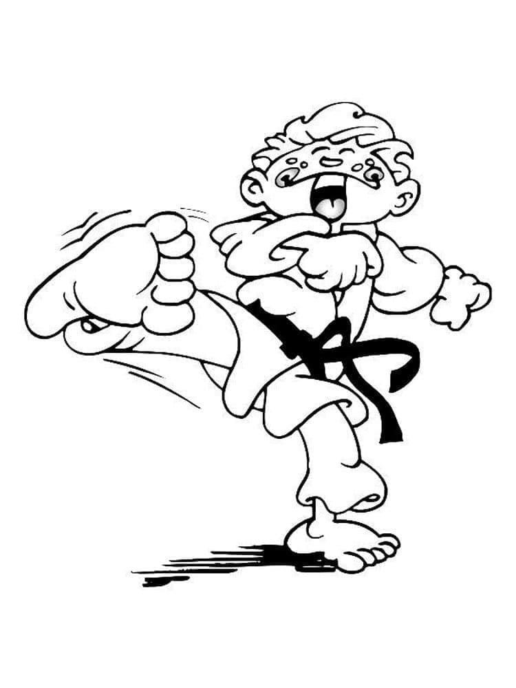 Karate om te Printen
