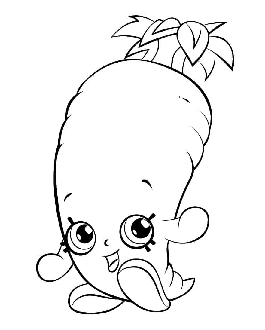 Karen Carrot van Shopkins