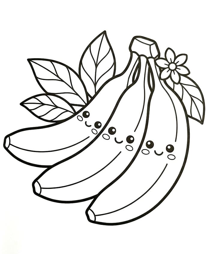 Kawaii bananen