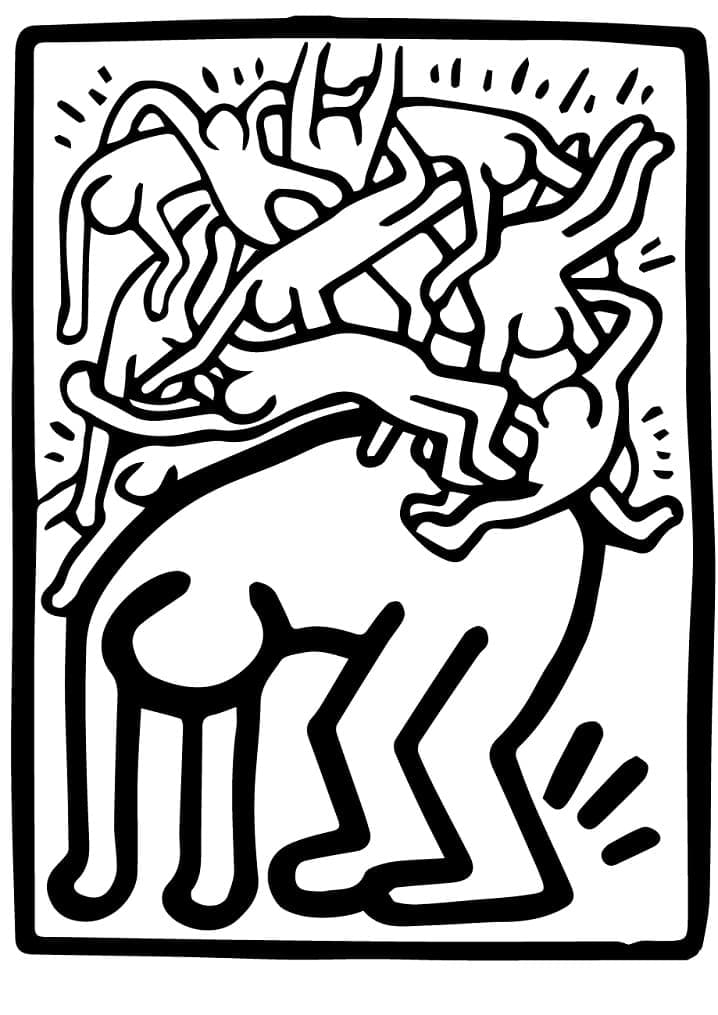 Keith Haring Afbeelding
