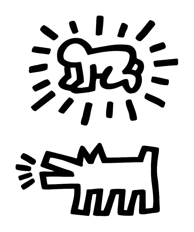 Keith Haring om Uit te Printen
