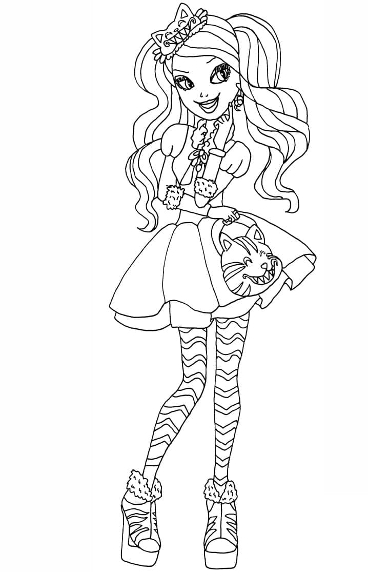 Kitty Cheshire van Ever After High