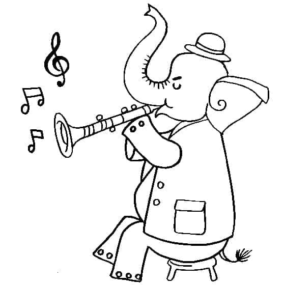 Klarinet met Muziek