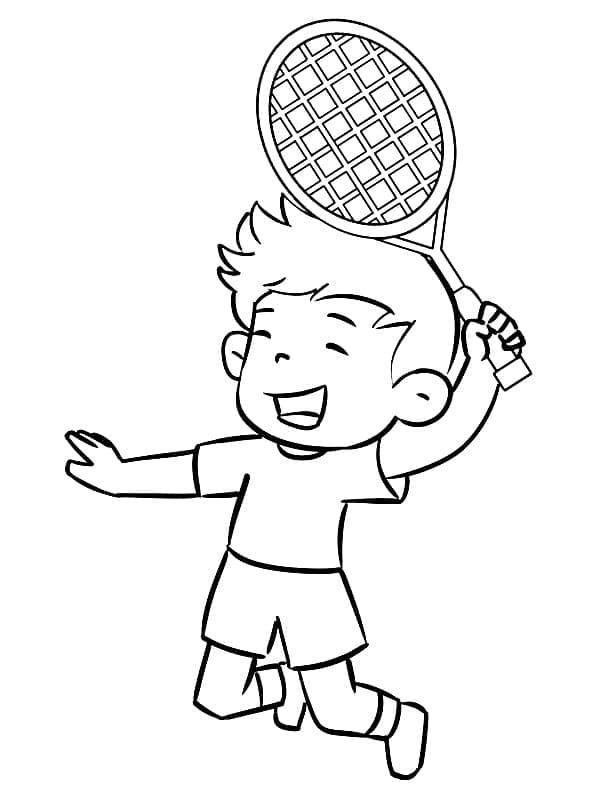 Kostenloos Badminton om te Printen