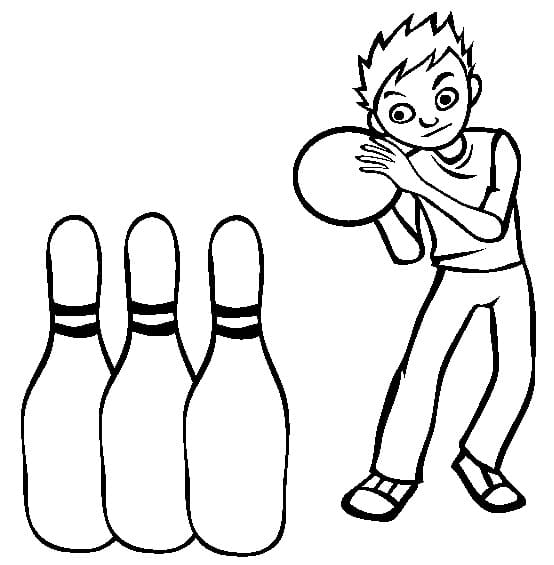 Kostenloze Bowling om te Printen