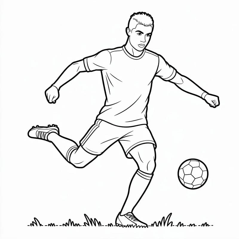 Kostenloze Cristiano Ronaldo om te Printen