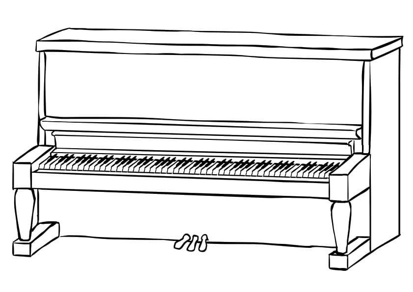 Kostenloze Piano om te Printen