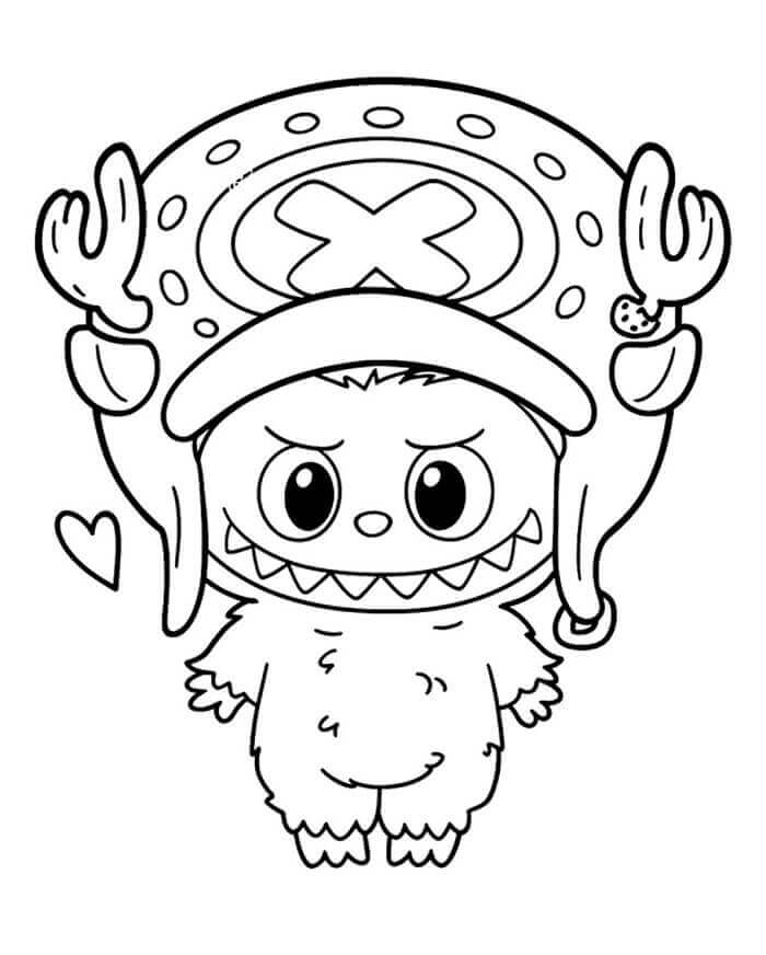 Labubu gratis printbaar
