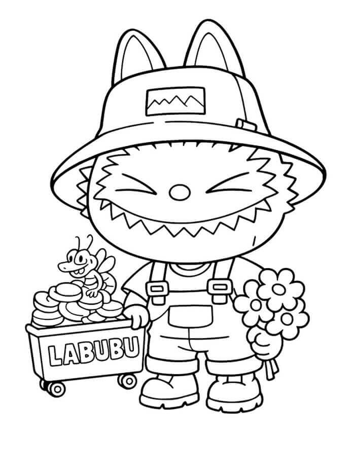 Labubu om te printen
