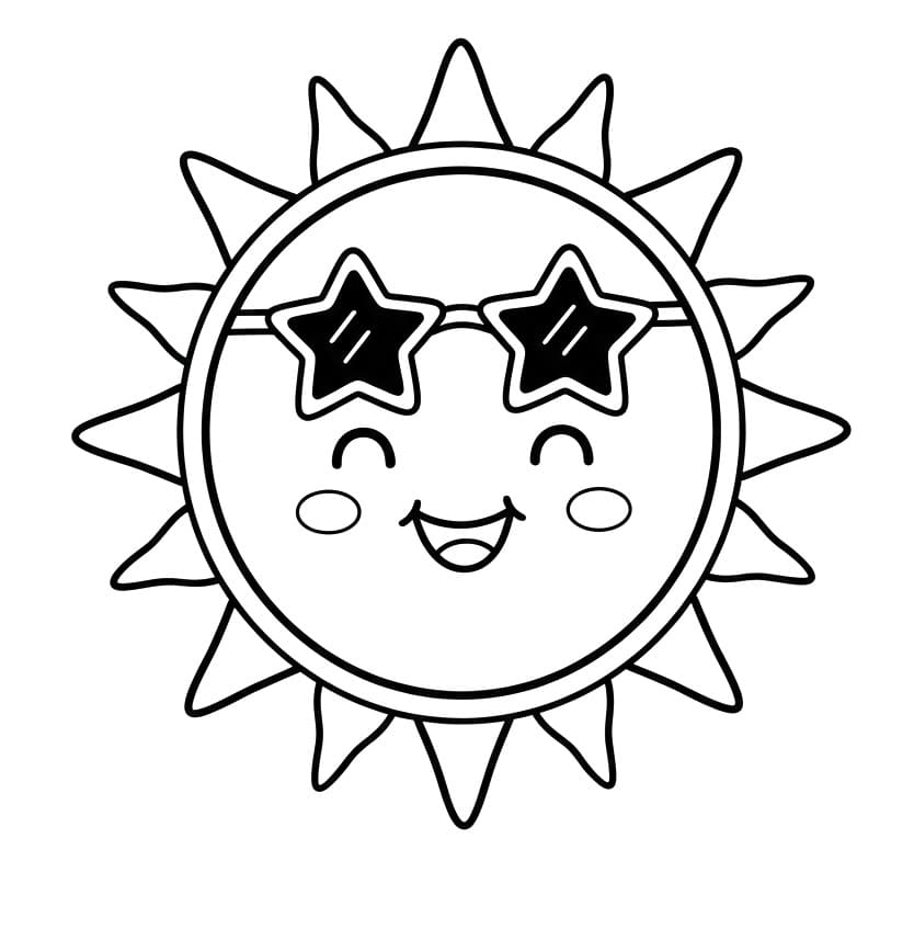 Lachende zon
