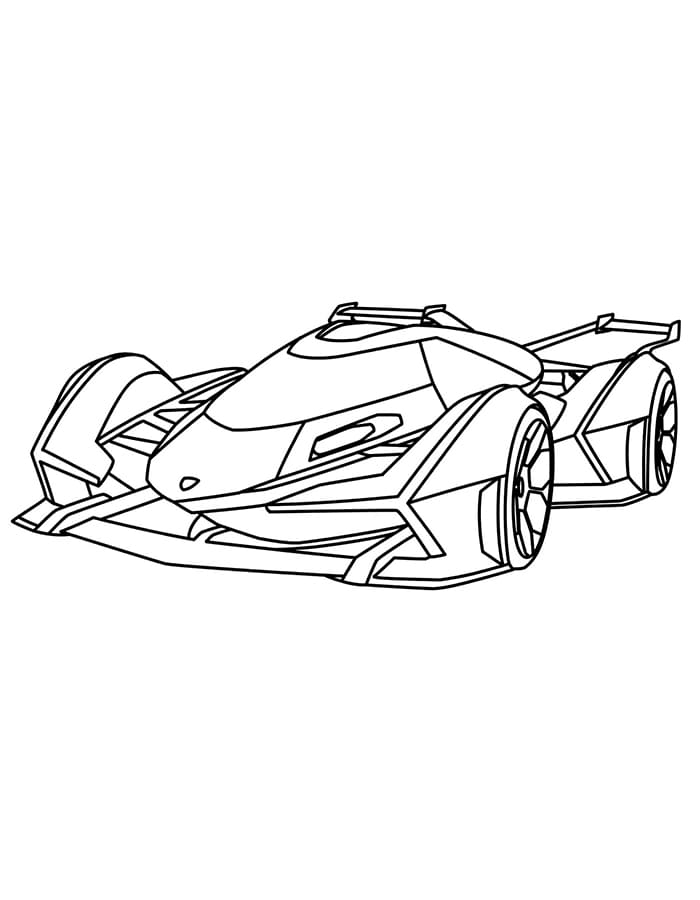 Lamborghini om te printen