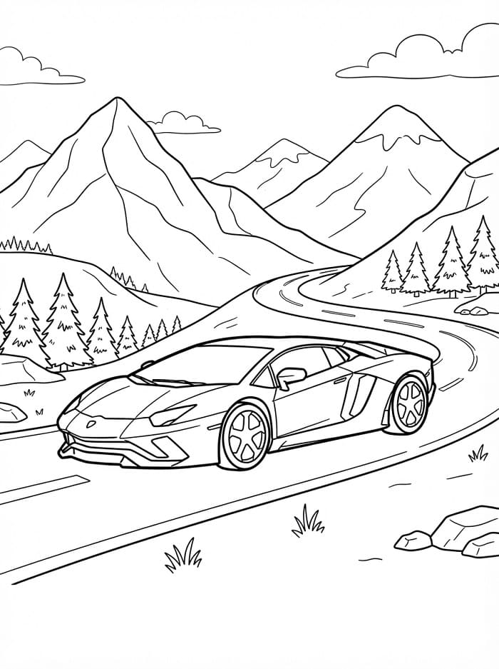 Lamborghini-voertuig