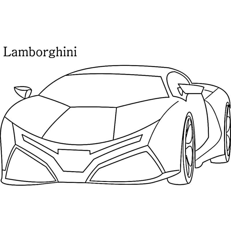 Lamborghini voor kinderen van 2 jaar