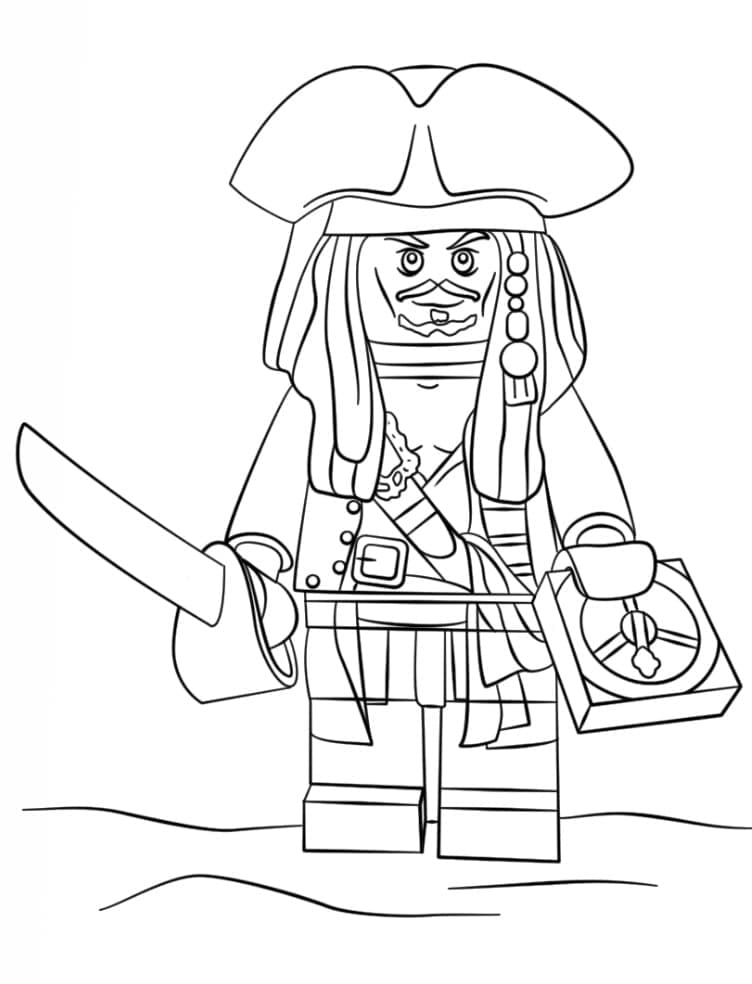 Lego afdrukbare afbeelding
