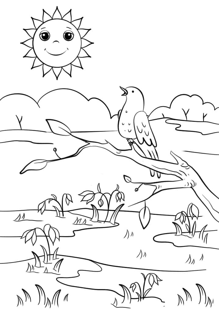 Lente voor kinderen van 1 jaar