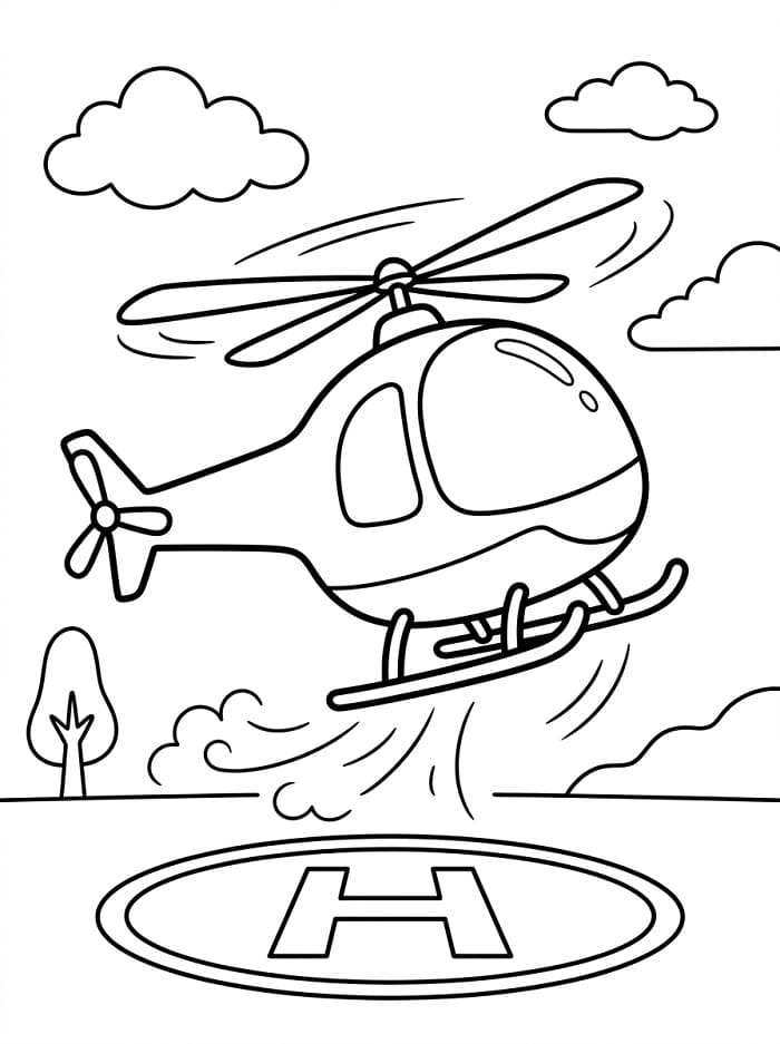 Leuke helikopter