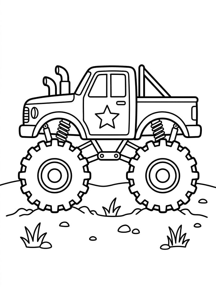Leuke monstertruck