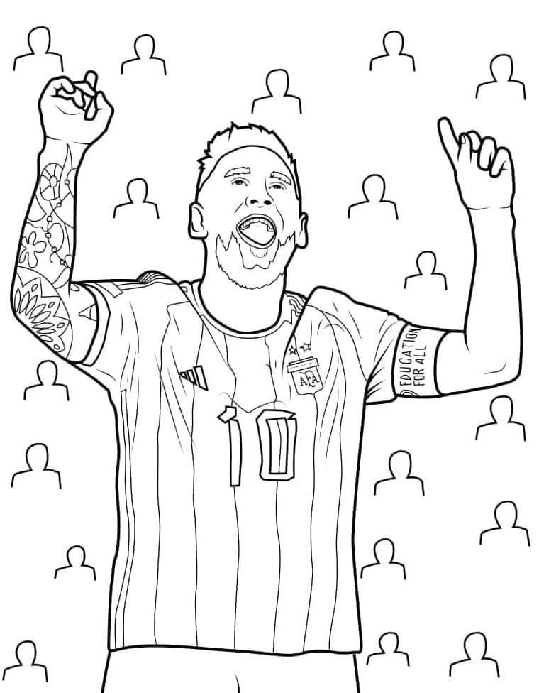 Lionel Messi voor Kinderen van 4 Jaar