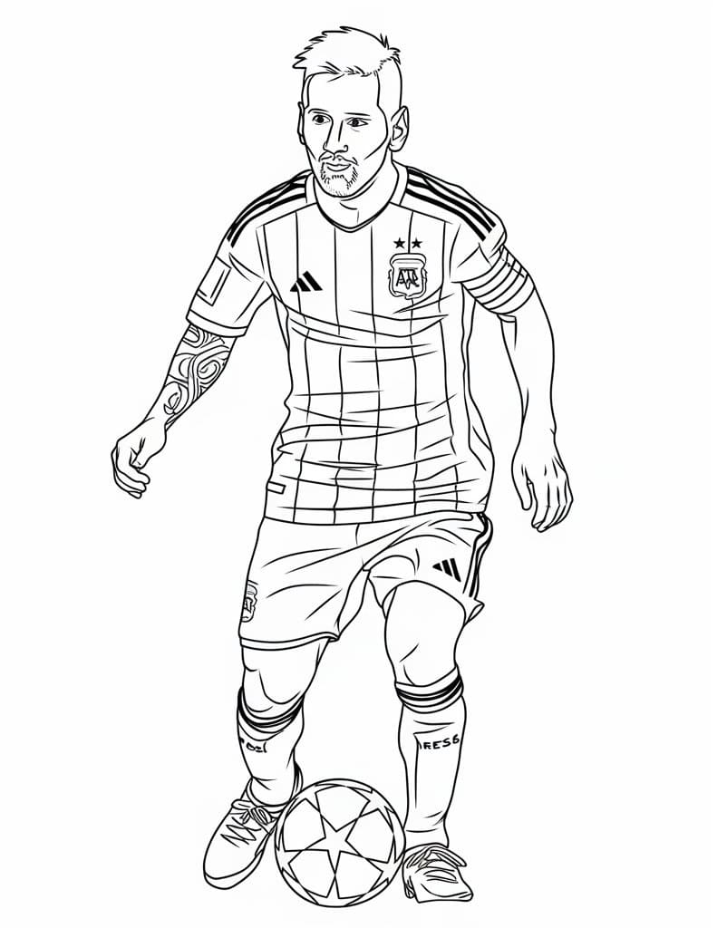 Lionel Messi voor Kinderen van 5 Jaar
