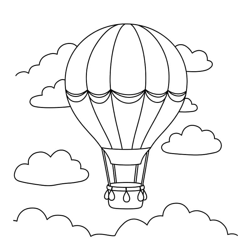 Luchtballon gratis voor kinderen