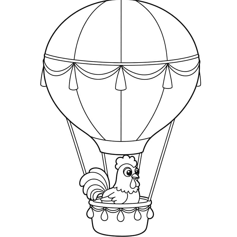 Luchtballon voor gratis gebruik