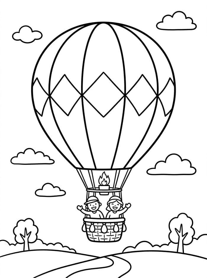Luchtballonvoertuig